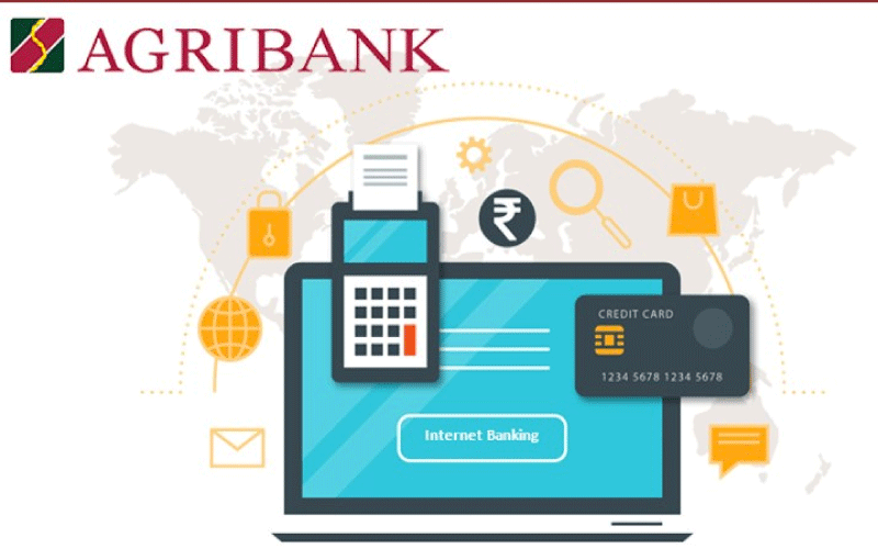 bạn có thể tới các cây atm của agribank để đăng ký dịch vụ internet banking