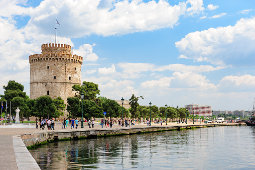 The White Tower Thessaloniki and Lake