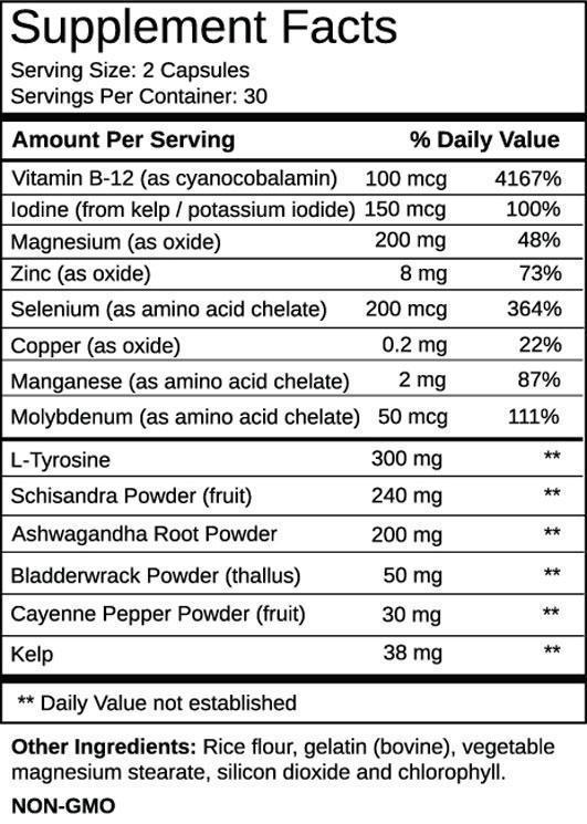 Thyroid Support Supplement-Facts