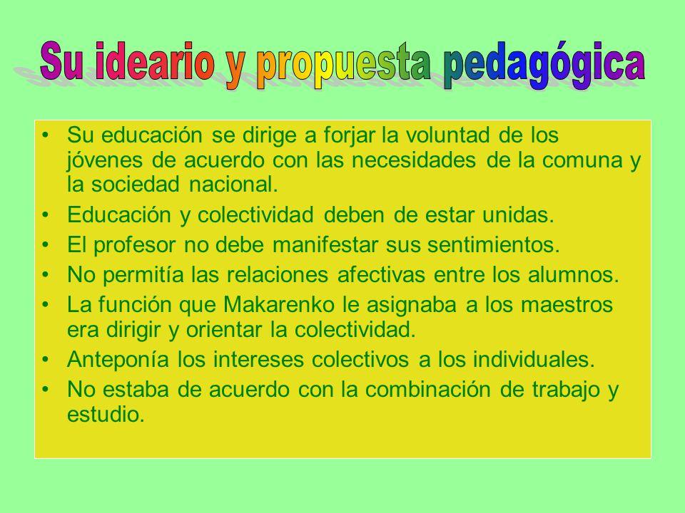 Resultado de imagen para Anton Makarenko pensamiento pedagogico