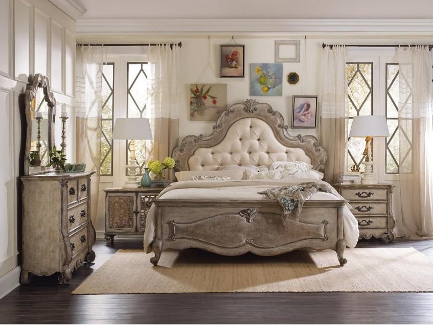 Bedroom Furniture with Gallery Wall 