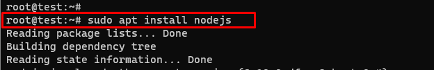 Installing Node js from the Default Ubuntu Repository