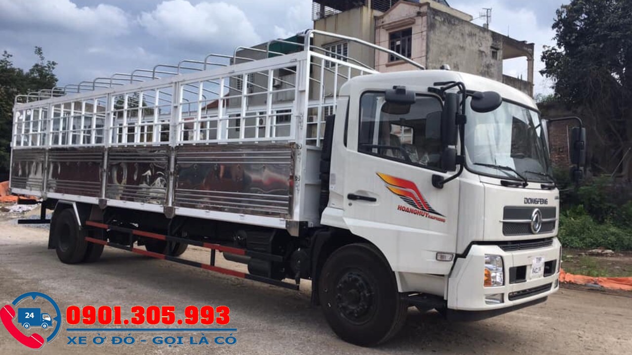 Xe tải Dongfeng 8000kg thùng 9m5 B180 Hoàng Huy được nhập khẩu - 4