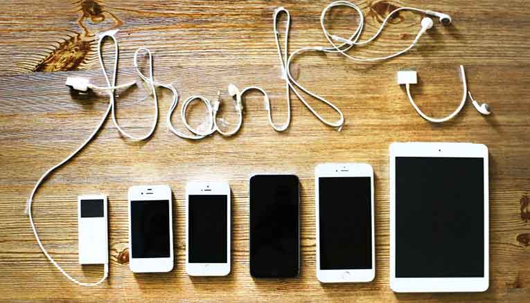 "thank you" and iphones