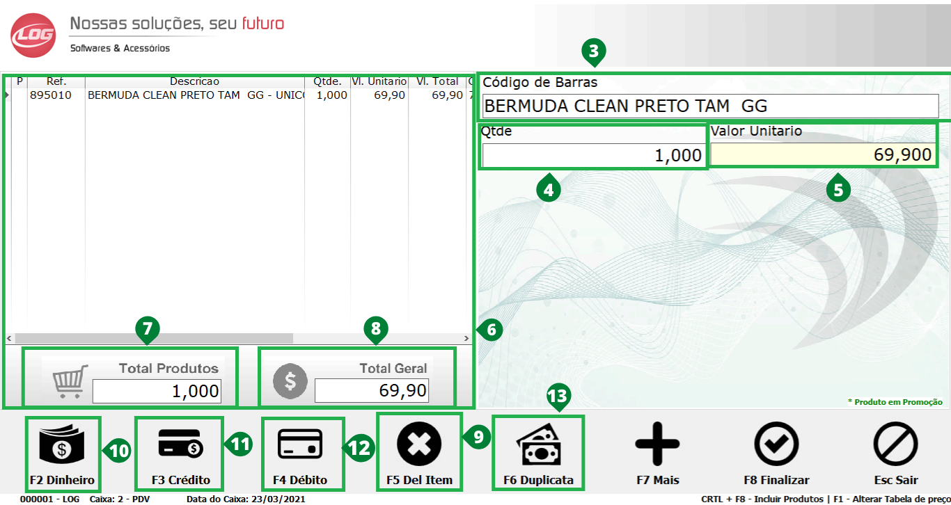Como realizar uma venda rápida