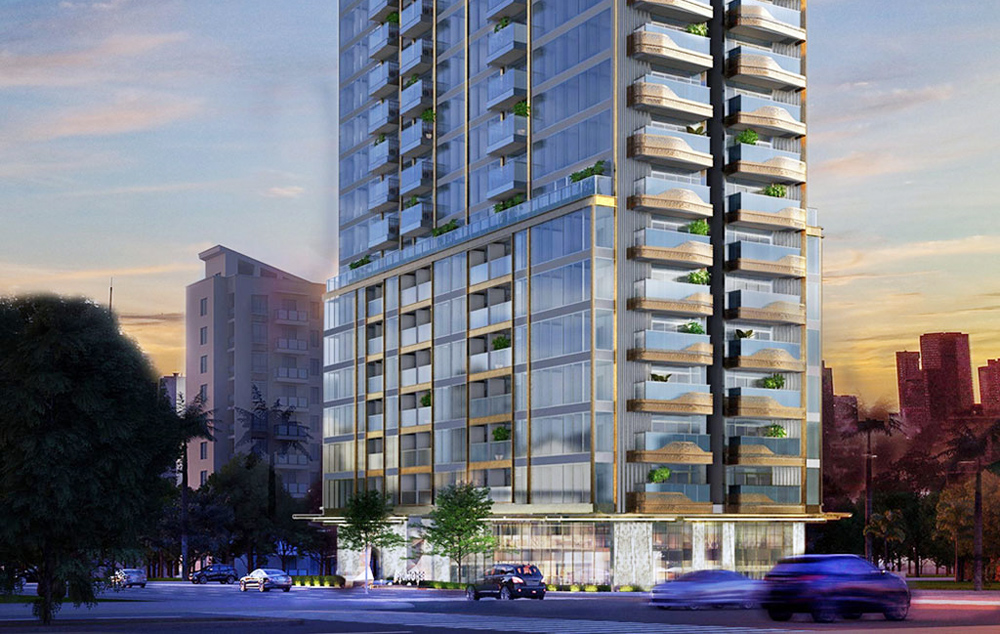Overview of The Filmore Danang apartment project