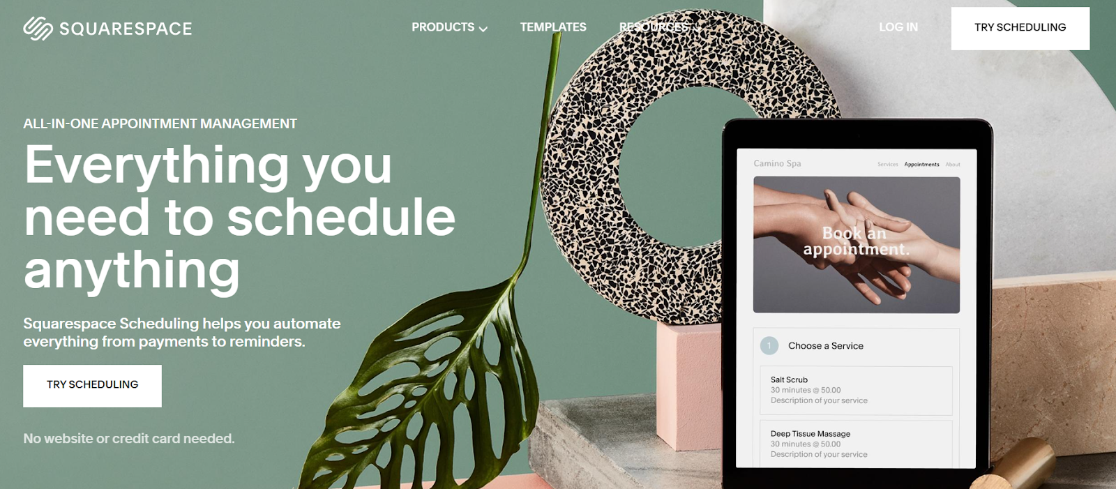 Squarespace Scheduling