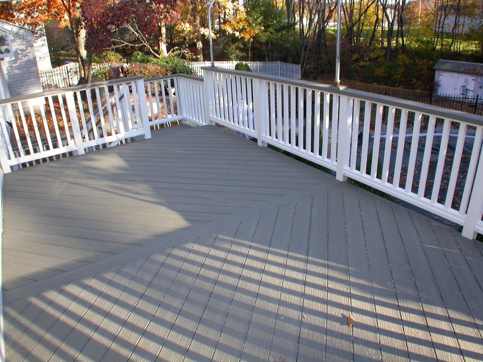 grey deck
