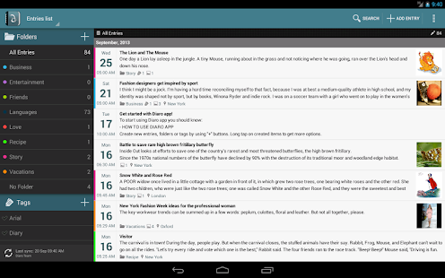 Download Diaro - personal diary apk