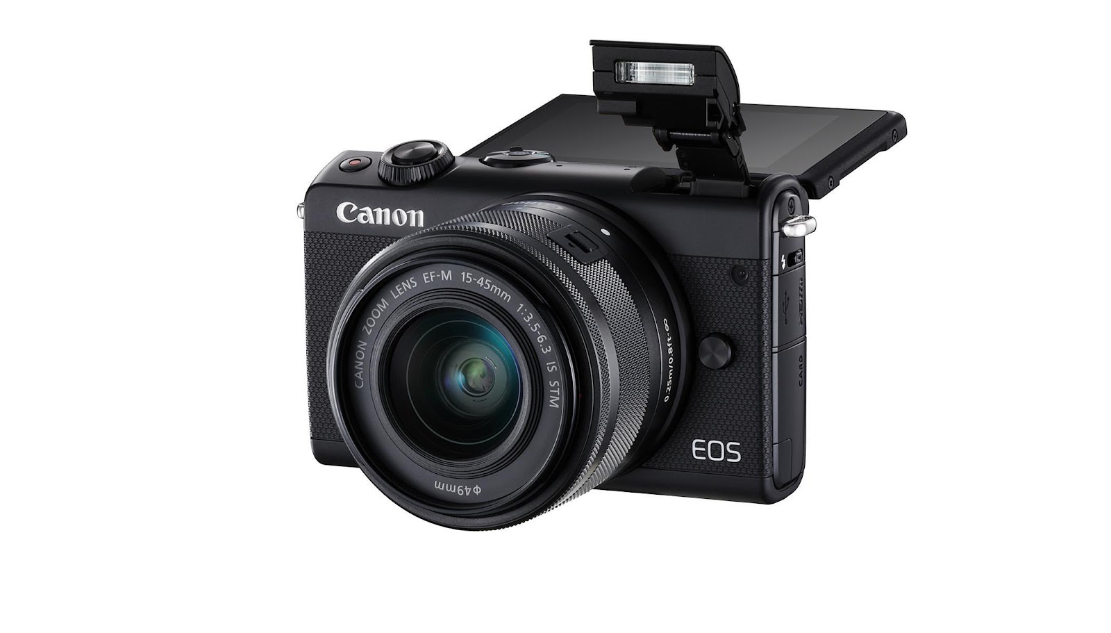 Canon M100 memiliki sensor 24,2 MP dan ISO kamera mencapai 25.600.