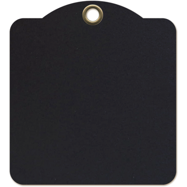 Staples - Square Tags - Black