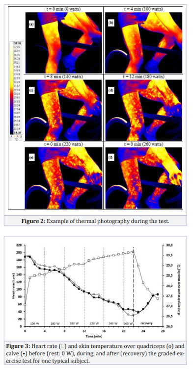 cardiovascular fatigue and thermography
