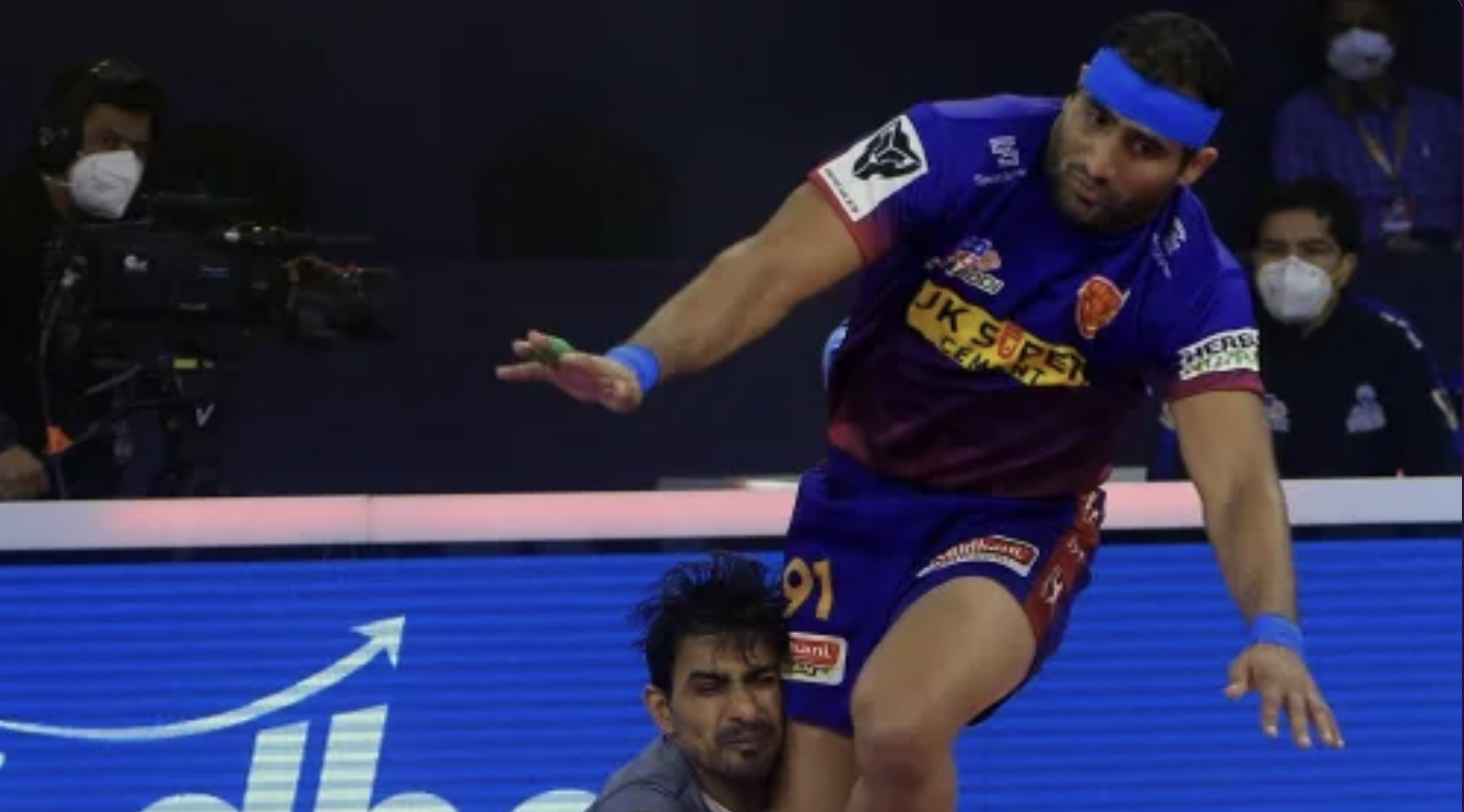 Sandeep Narwal wasn’t tackled in the previous match