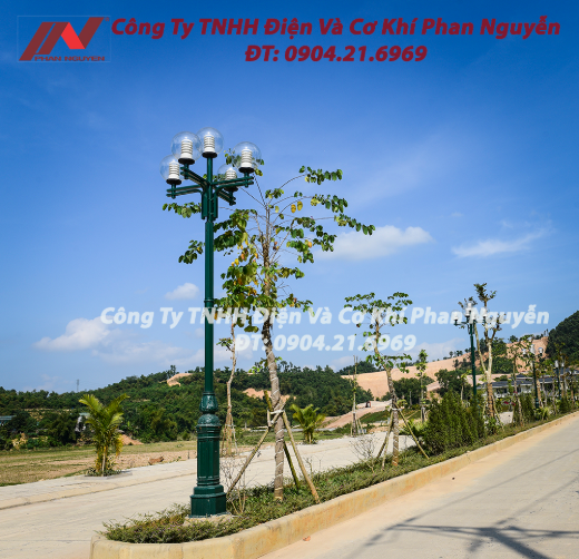 Phan Nguyễn sản xuất trụ đèn trang trí, cột sân vườn chất lượng phân phối tại Bình Định