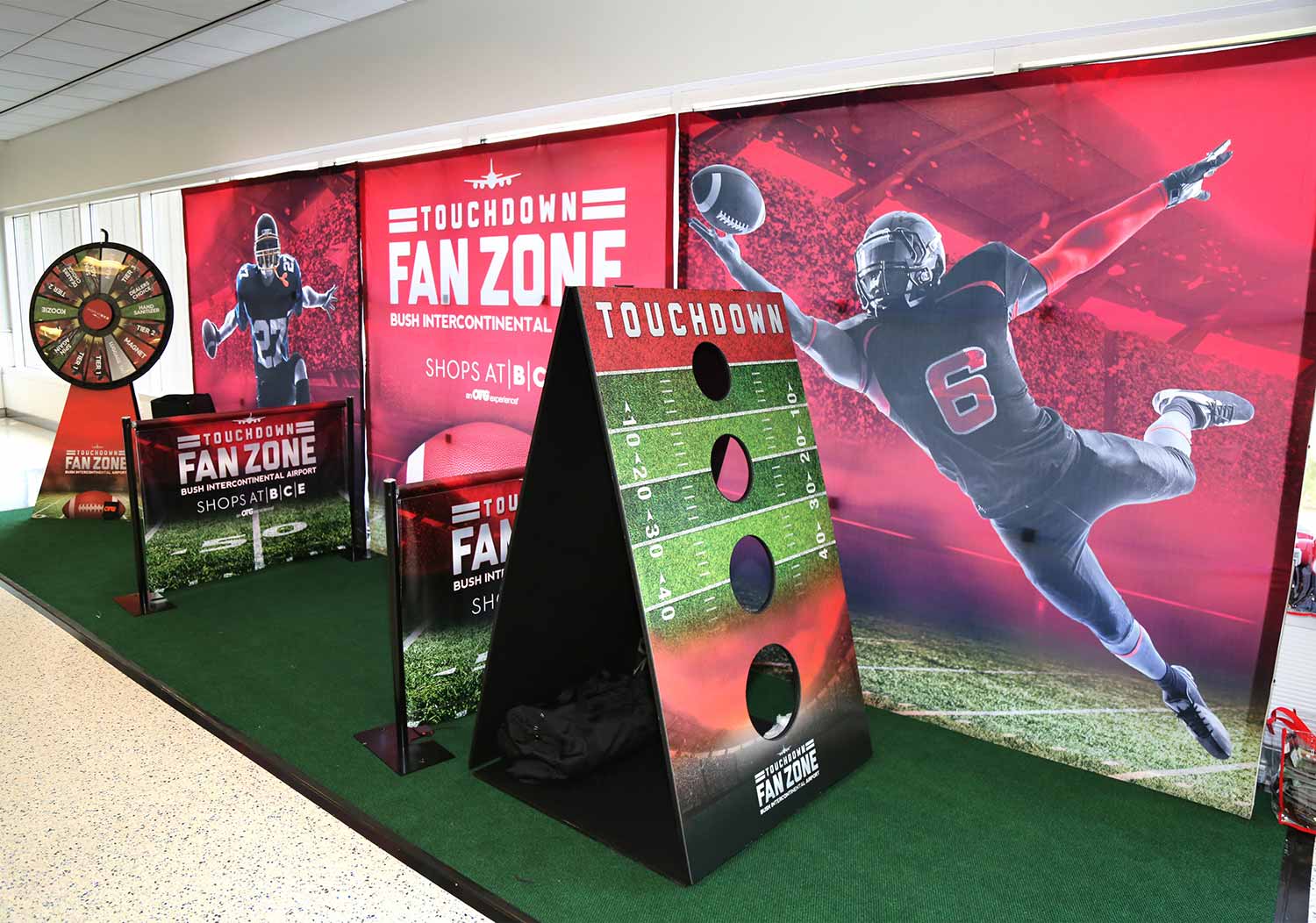 Trade Show Marketing OTG FAN ZONE BOOTH