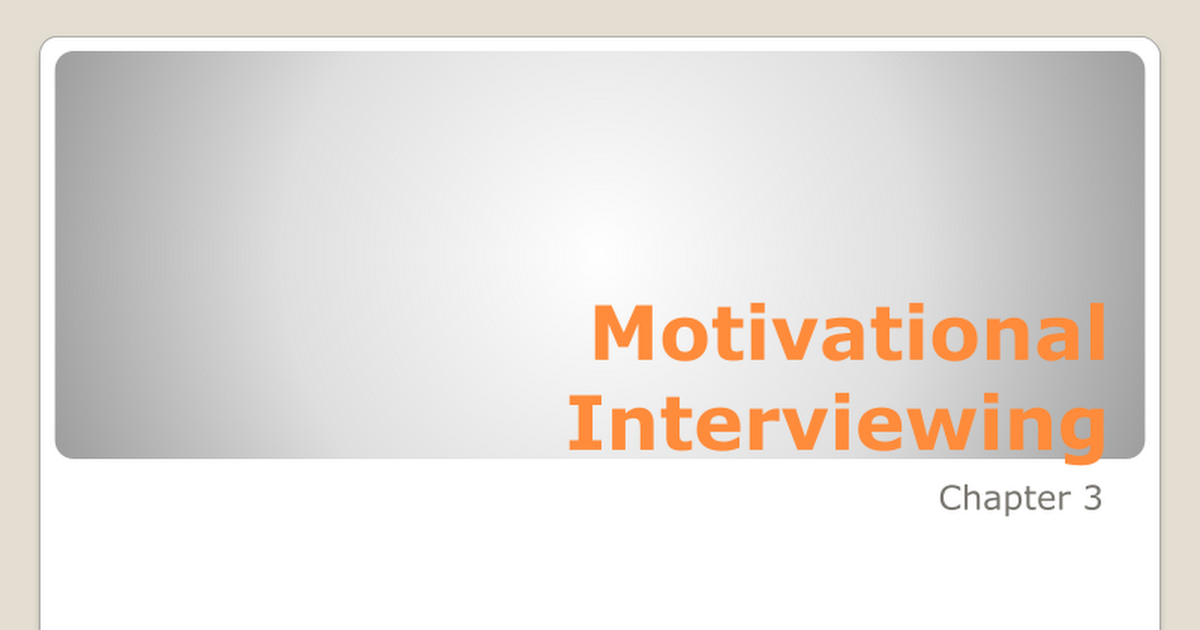 Motivational Interviewing - Addiction - DR.pptx