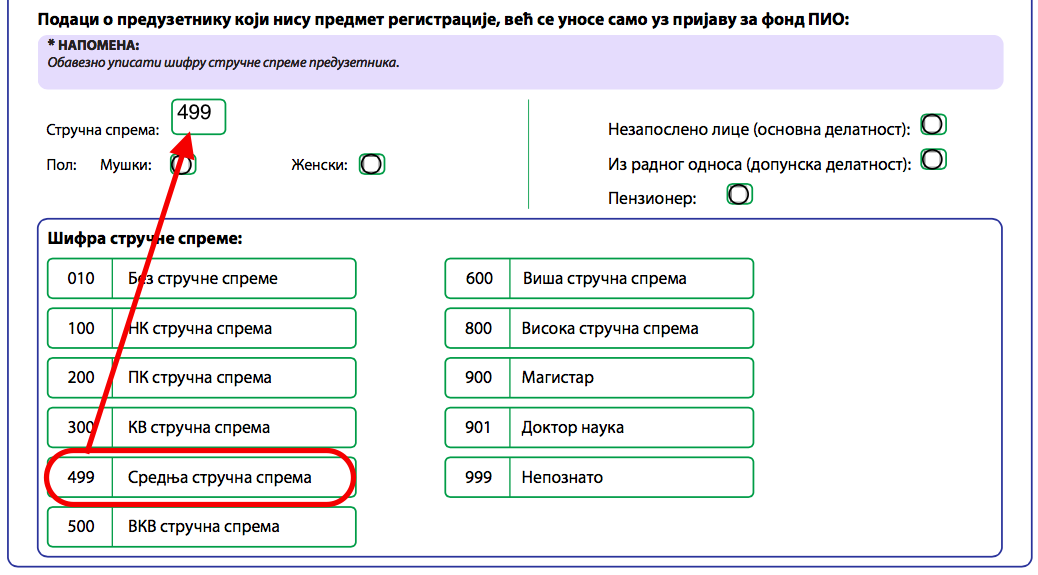 APR prijava preduzetnika 03