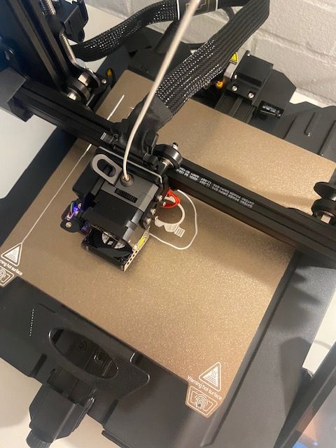 Creality 3 S1 Pro during 3D printing