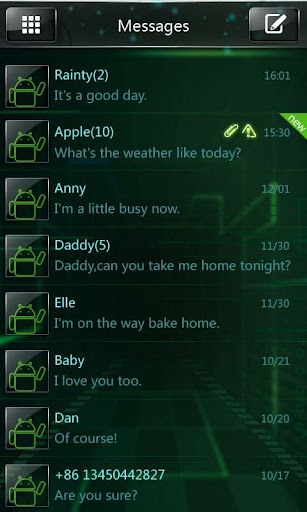 Download GO SMS Pro Android ThemeEX apk