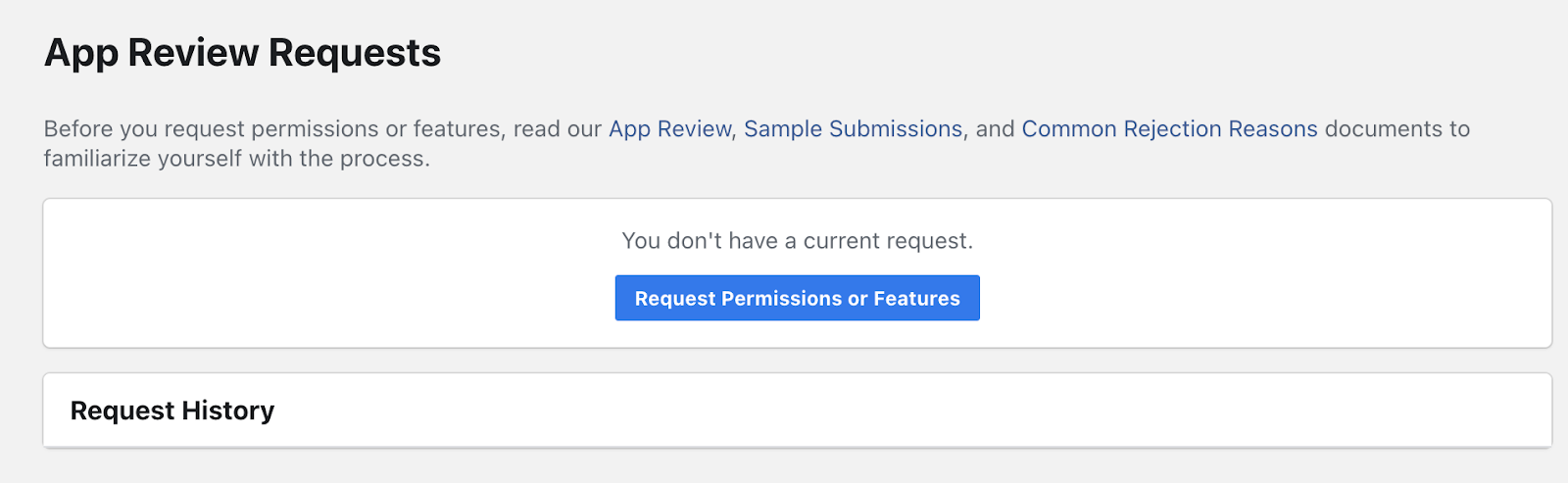 Facebook business verification app review request