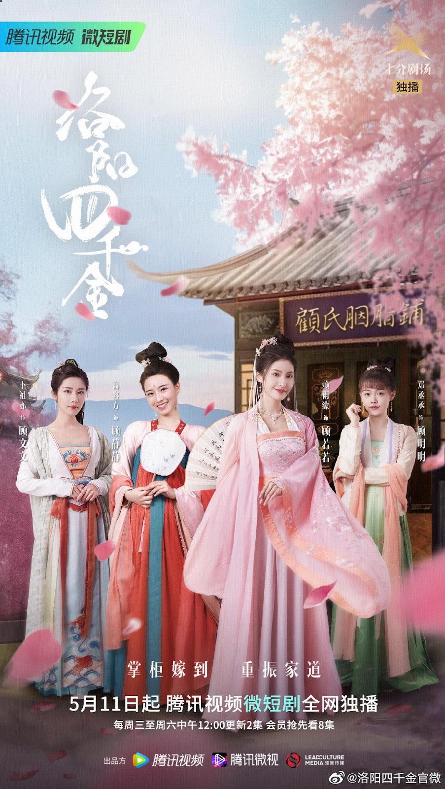 รีวิวมินิซีรีย์ สี่ดรุณีแห่งลั่วหยาง (The Four Daughter of Luoyang) 1