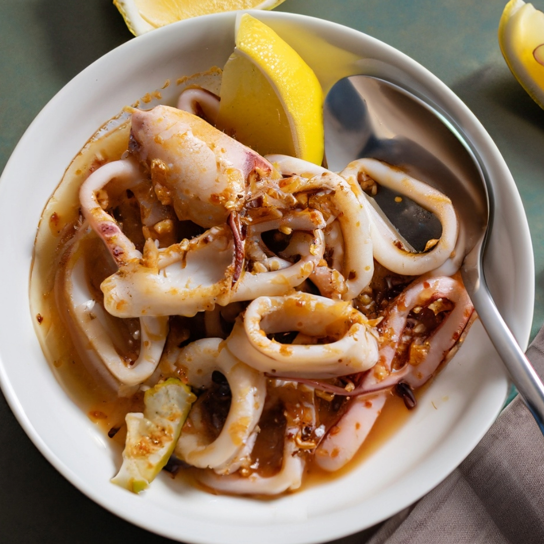 30-Minutes Greek Squid Recipe – A Refreshing Dish For All - Soup Chick