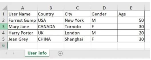Excel Python integration: Microsoft Excel spreadsheet example