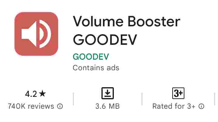 Volume Booster Goodev - Mobile का Awaz बढ़ाने वाला Apps
