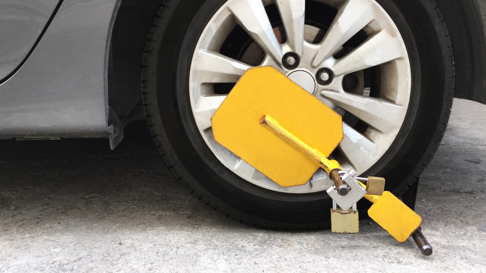 Tire locks are one of the most effective anti-theft devices