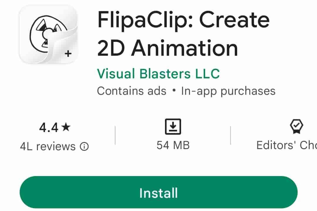 FlipaClip Cartoon Video Banane Wala App
