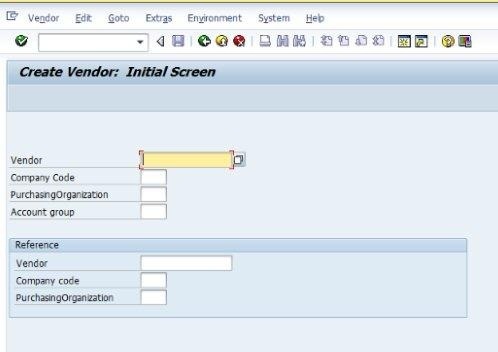 SAP Vendor Name
