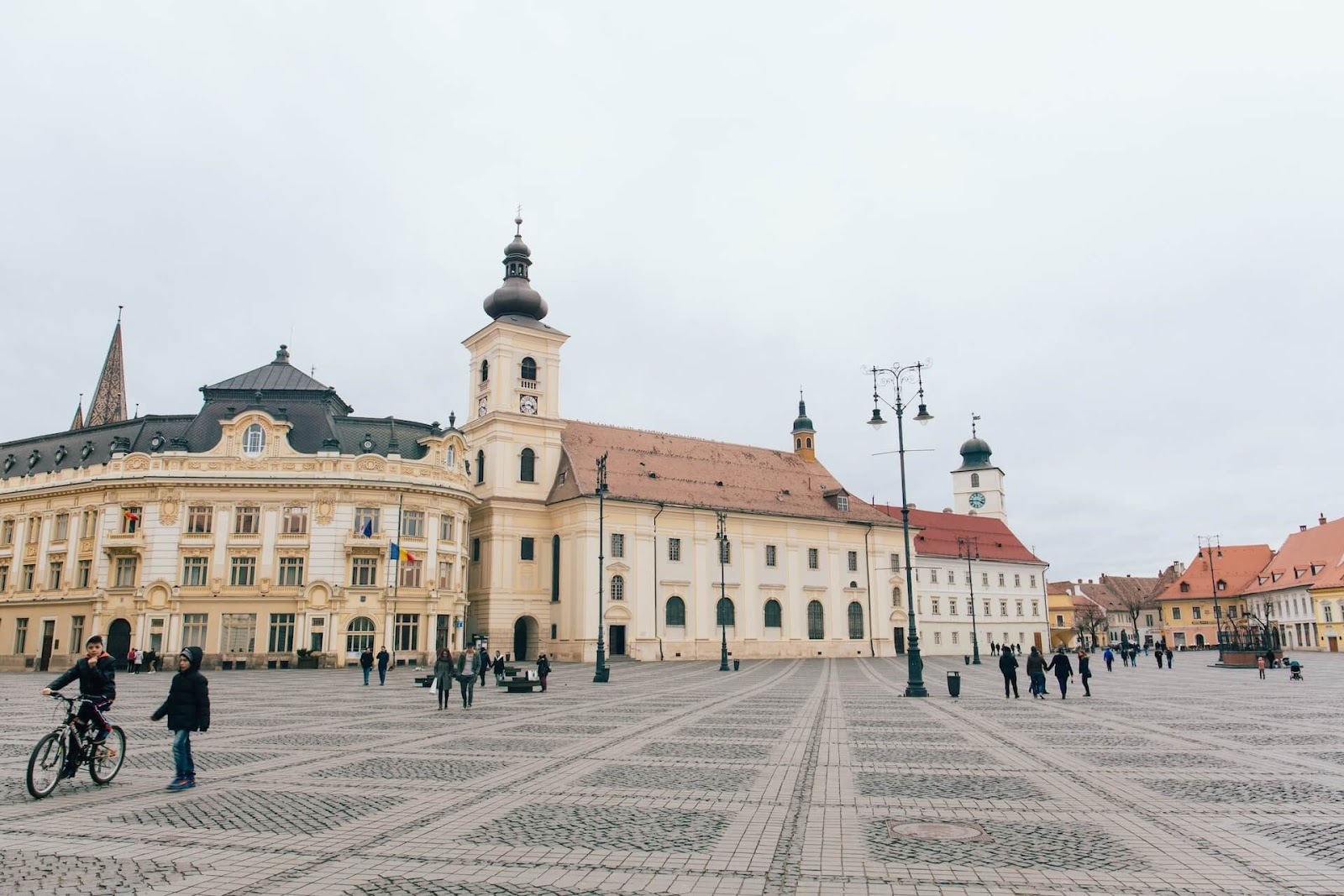 Sibiu Piața Mare Muzeul Brukenthal