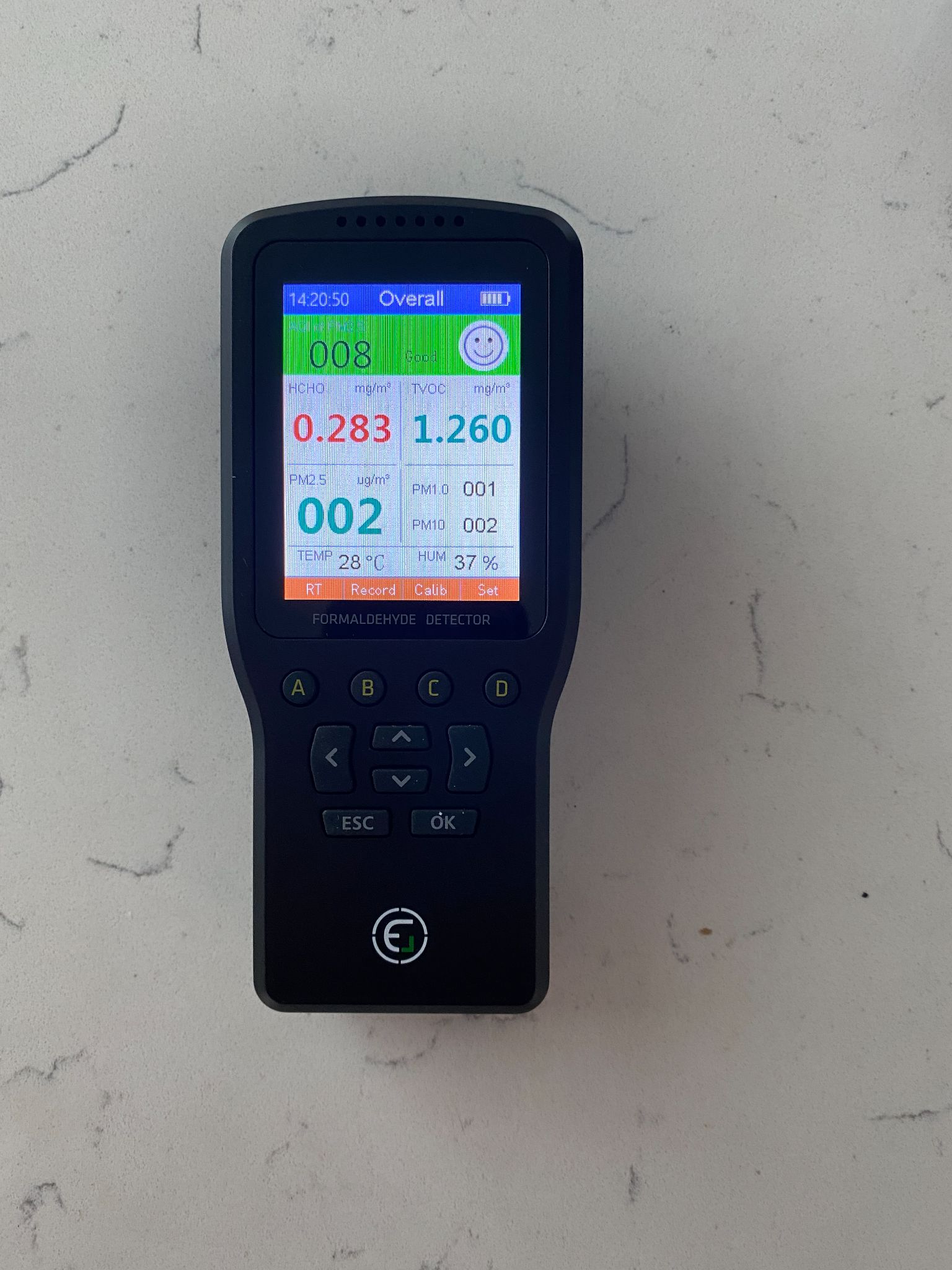 VOCs level in our home