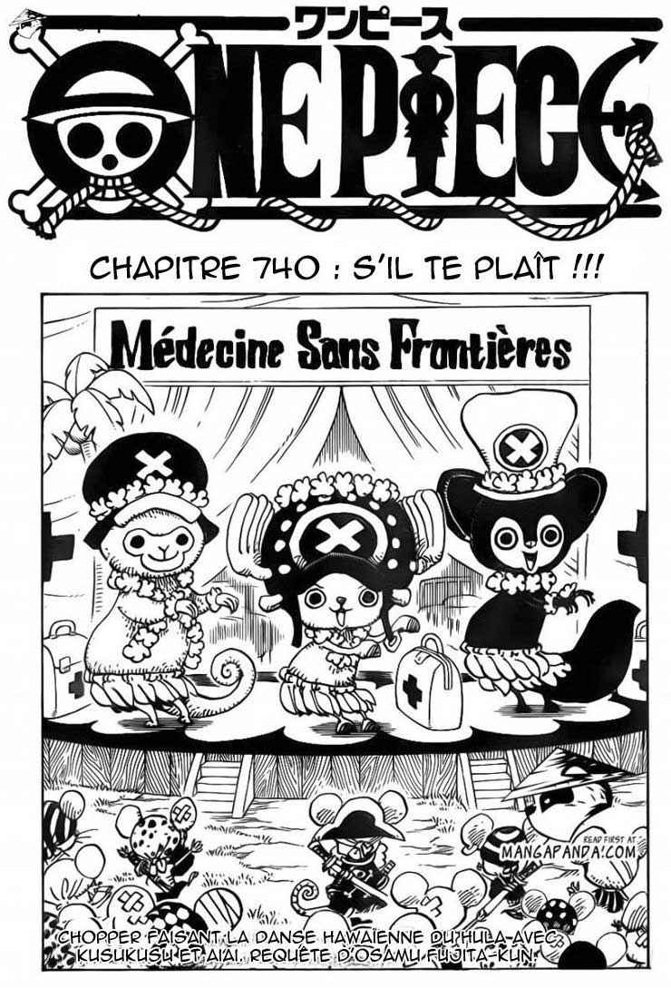 One Piece Chapitre 740 - Page 2