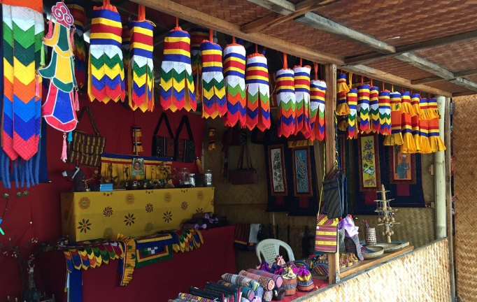 Thimphu weekend market