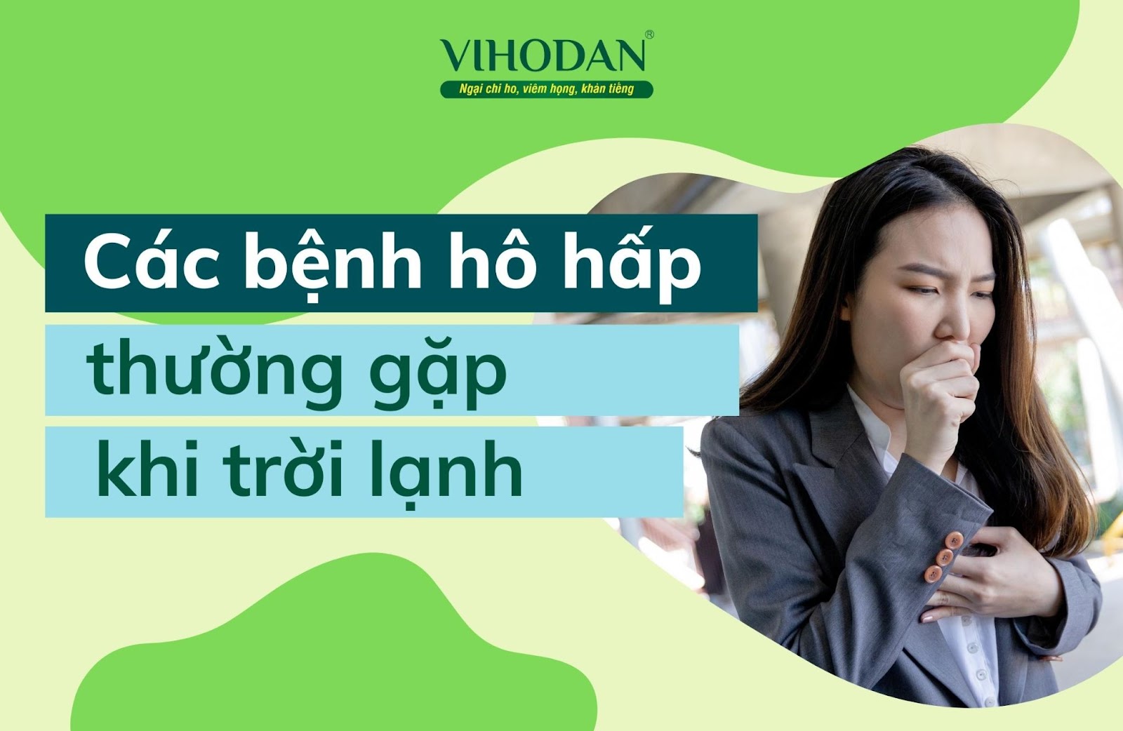 Các bệnh lý hô hấp thường gặp khi trời lạnh