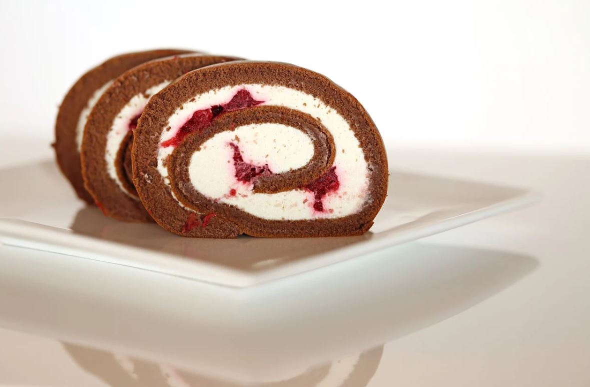 rolled cake