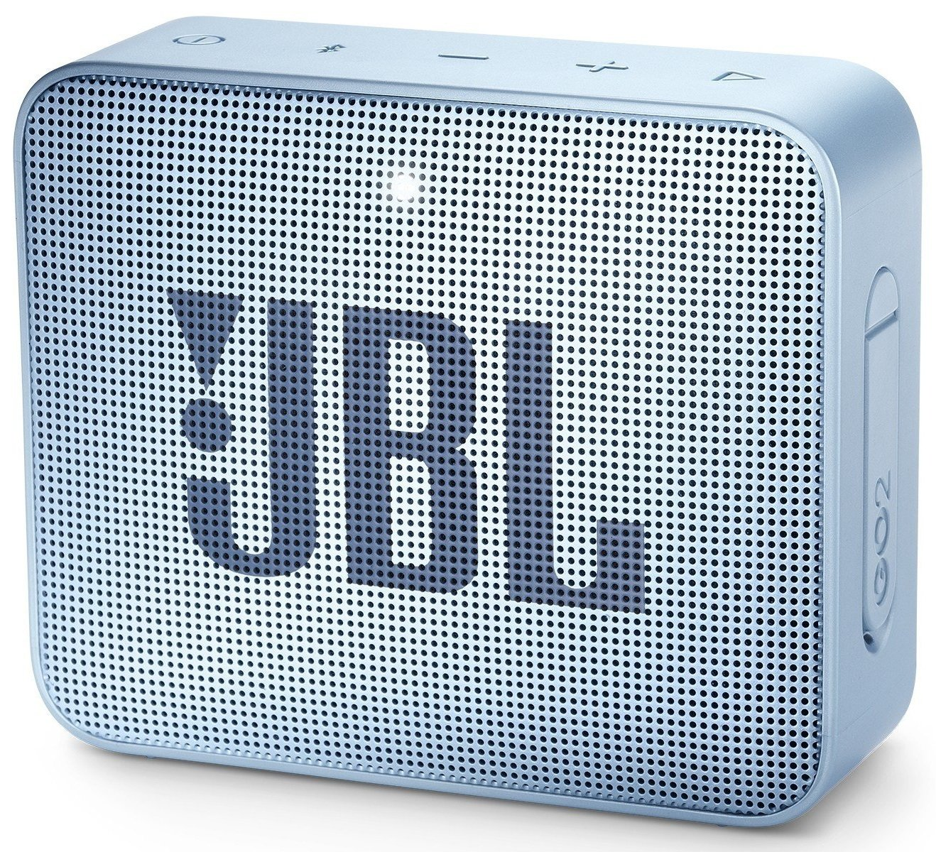 Приятный дизайн портативной акустики JBL GO 2 Ice Blue