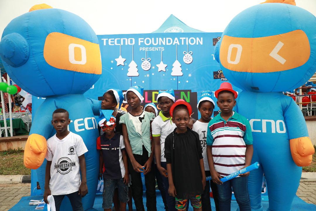 {filename}-Tecno Organizes Christmas Party For Children In Lagos [photos]