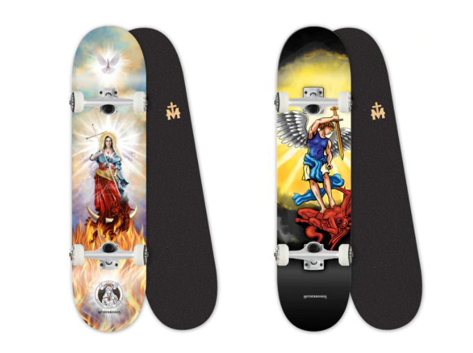 Motherboards: Priest-tested and mother-approved Catholic skateboards