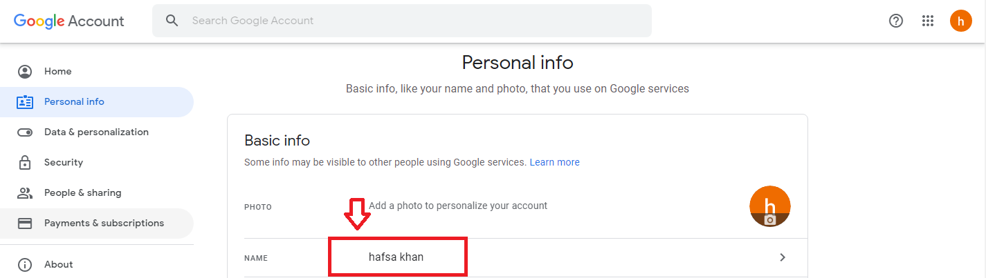 hide names on Google meet