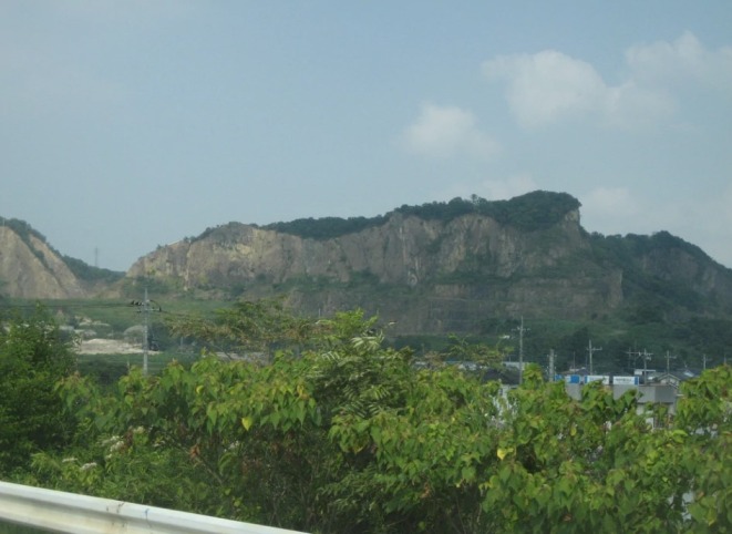 Real-life locations of 5 Centimeters per second - Mt. Iwafune (Iwafuneyama)