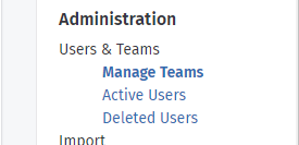 VipeCloud screenshot - manage teams