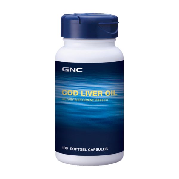 2. น้ำมันตับปลา GNC Cod Liver Oil 300mg