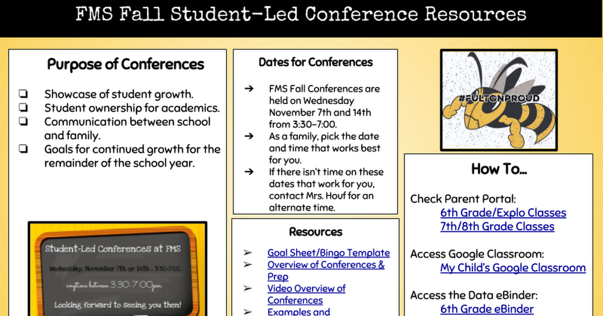 FMS Fall Conferences