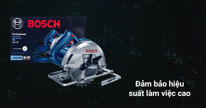 Máy Cưa Đĩa Bosch GKS 140 06016B30K1| Đảm bảo hiệu suất làm việc cao