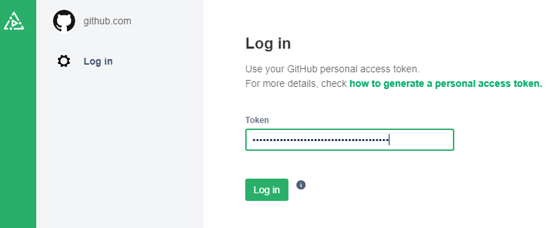GitHub servicenow integration access token 