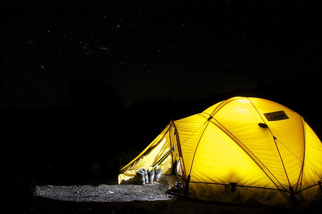 how to pitch a tent like a pro