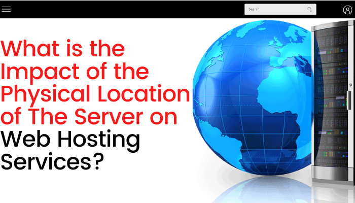 What is the Impact of the Physical Location of The Server on Web Hosting Services?