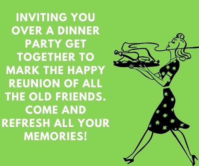 27+ Dinner Invitation Messages - Sample Wordings